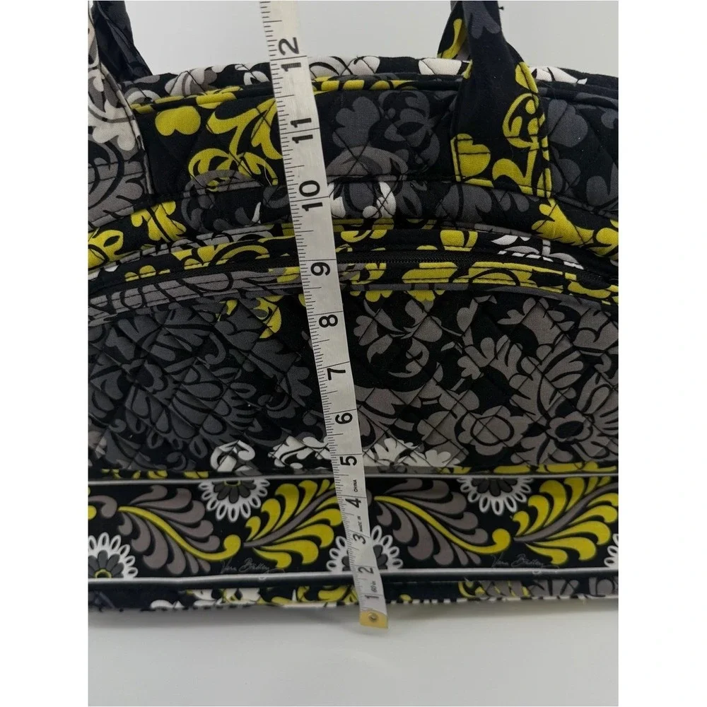 Vera Bradley Baroque‎ Quilted Handbag & NWT Double Kiss Coin Purse Set